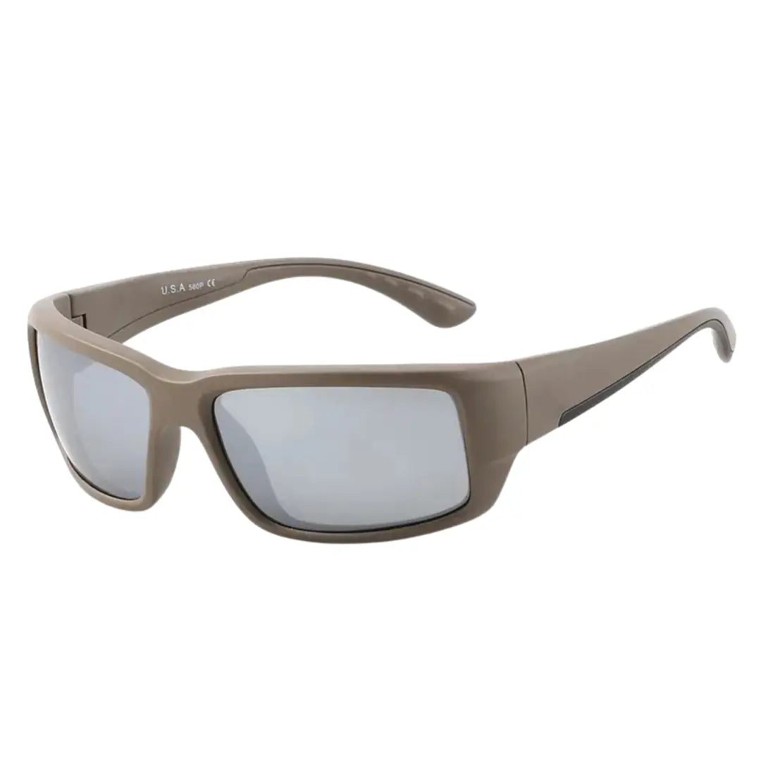 Polarized Rinconcito Sunglasses Lightweight Frames for Cycling, Motorcycle Riding, Fishing & Outdoor Activities with Durable UV Protection