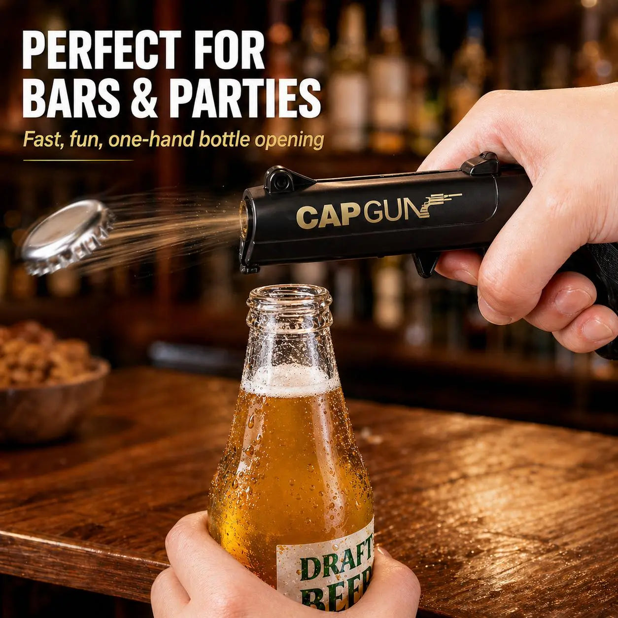 Creative Bottle Opener - 1 Count | Fun Design | Perfect for Family Gatherings, Bbqs, and Outdoor Events