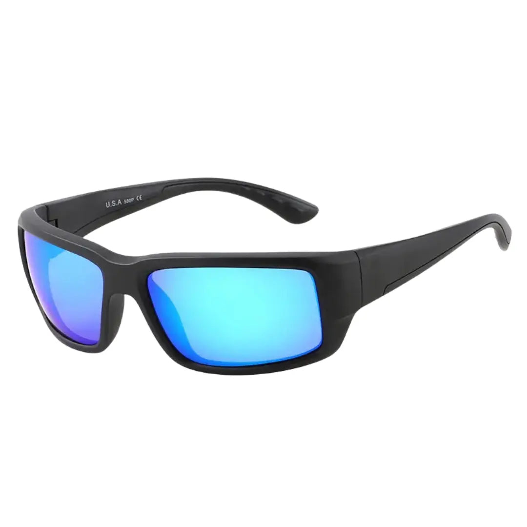Polarized Rinconcito Sunglasses Lightweight Frames for Cycling, Motorcycle Riding, Fishing & Outdoor Activities with Durable UV Protection