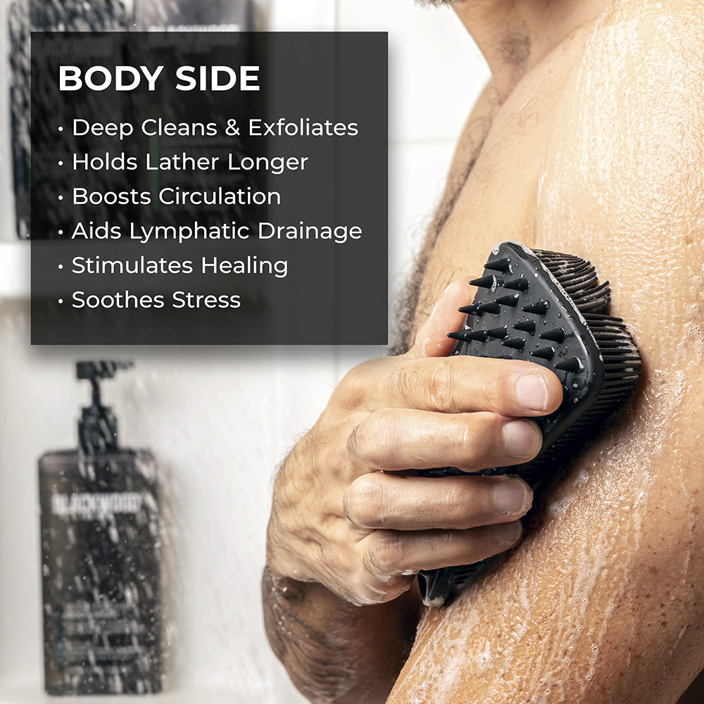 Blackwood Double Duty Beard and Body Scrubber