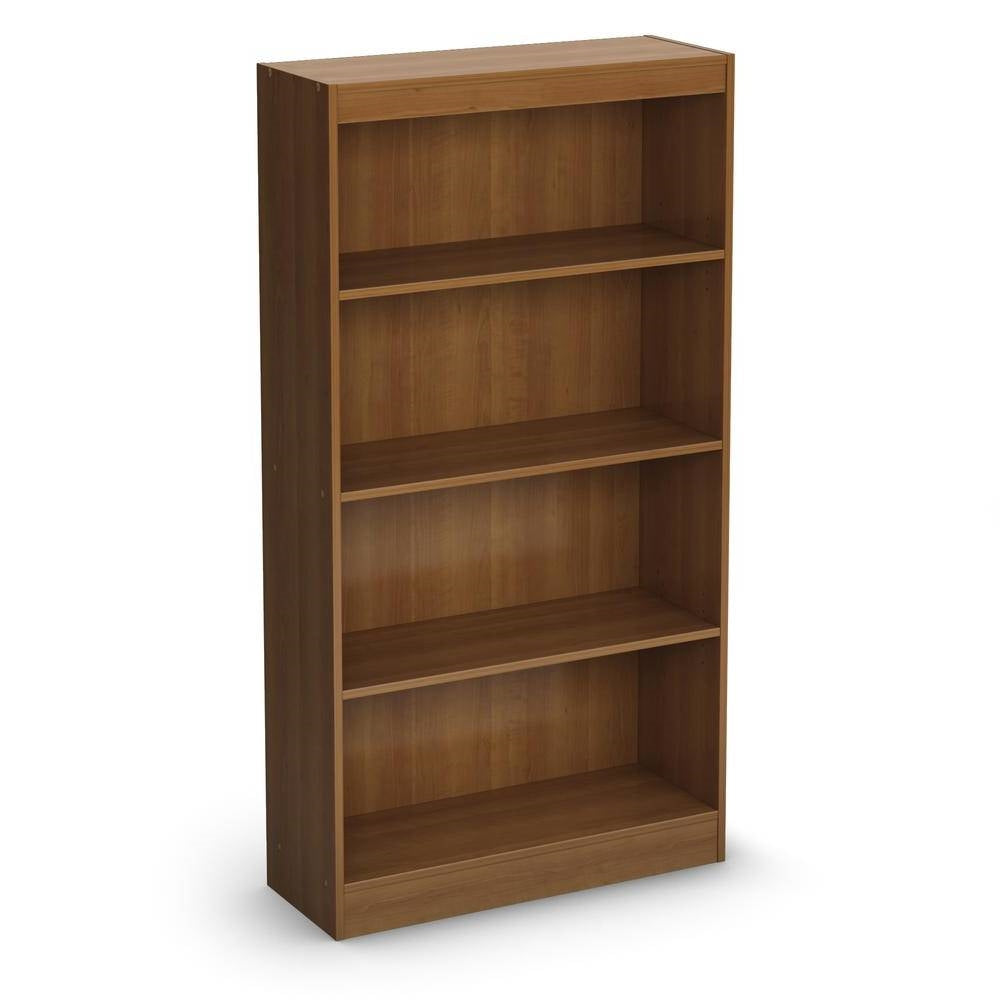 Cherry Finish Bookcase, 4 Shelves