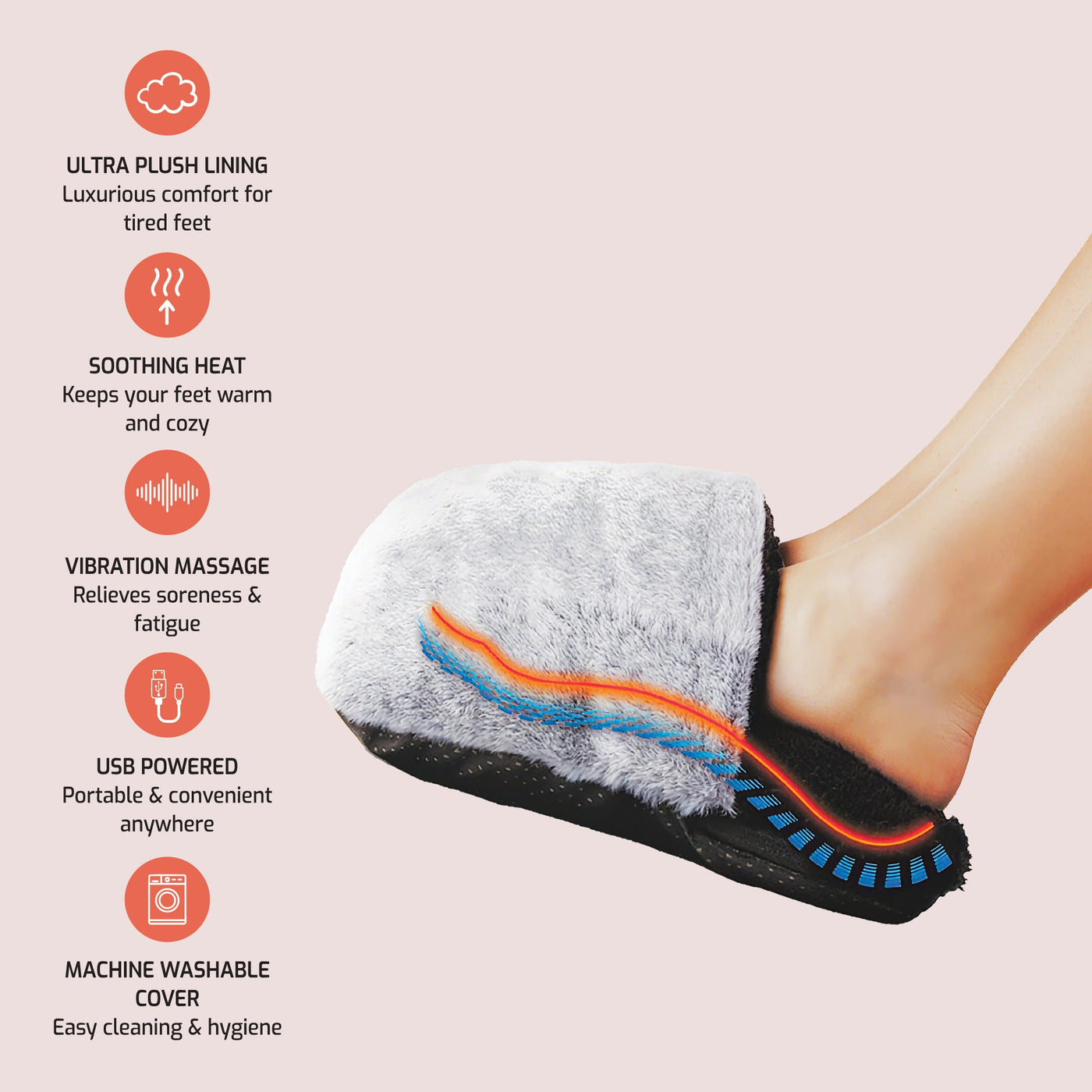 Pursonic Heated Foot Warmer and Massager