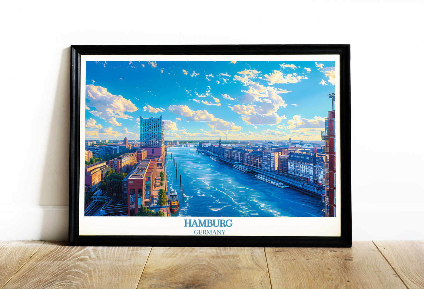 Hamburg Elbphilharmonie Travel Art Print