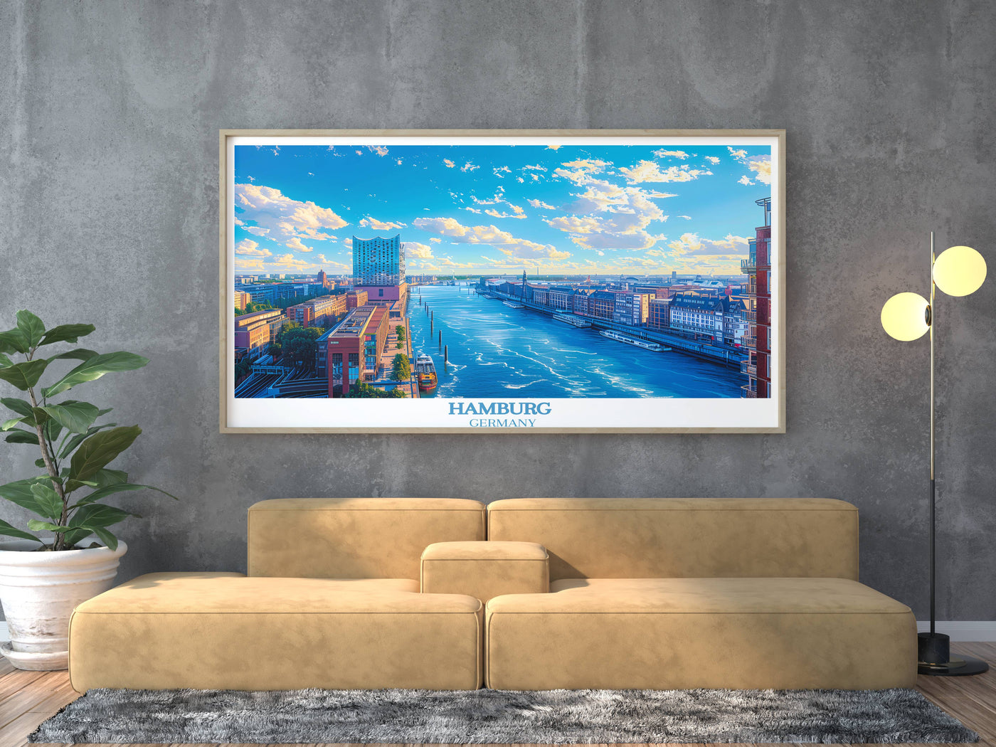 Hamburg Elbphilharmonie Travel Art Print