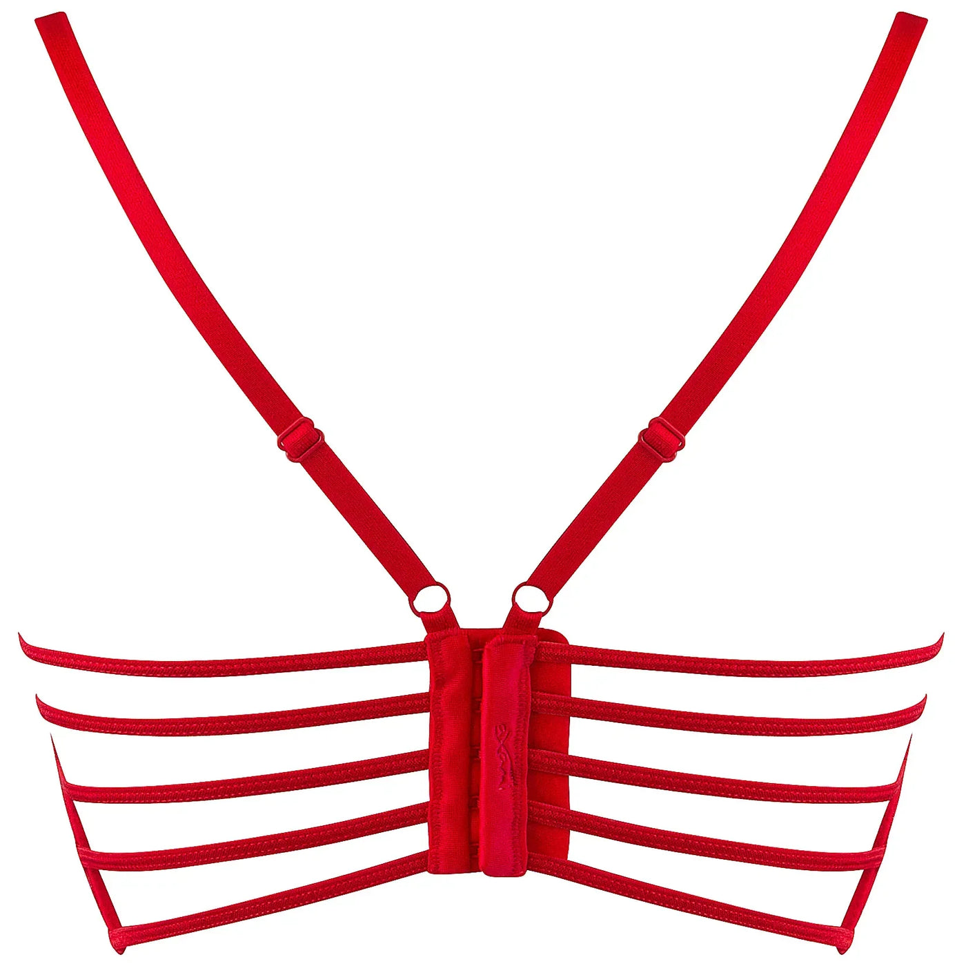 Axami Valentine Longline Sheer Lace Plunge Bra