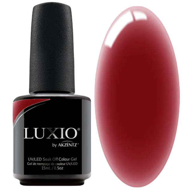 Luxio Jelli Red Gel Polish, 15 mL