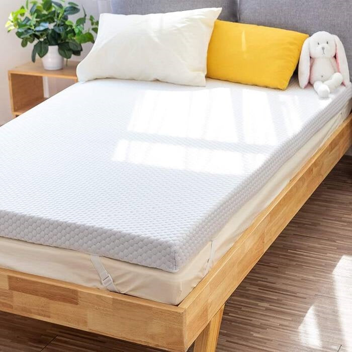 Twin 3-inch Memory Foam Mattress Topper with Cover