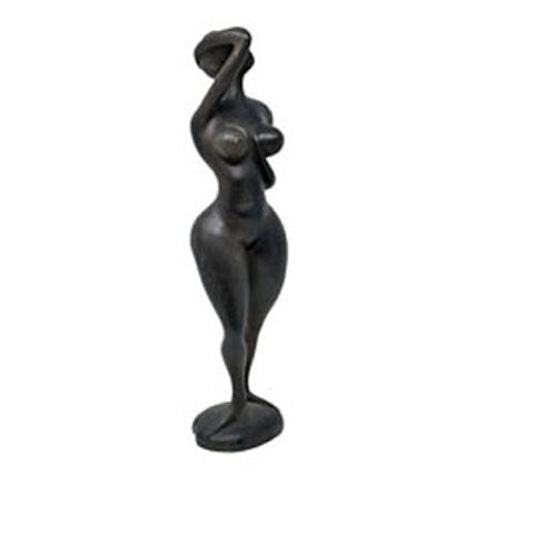 Ninye Abstract Structure 09 Makonde Wood Sculpture