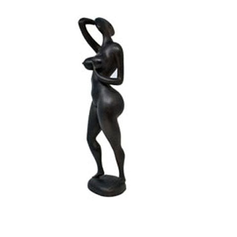Ninye Abstract Structure 09 Makonde Wood Sculpture