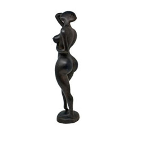 Ninye Abstract Structure 09 Makonde Wood Sculpture