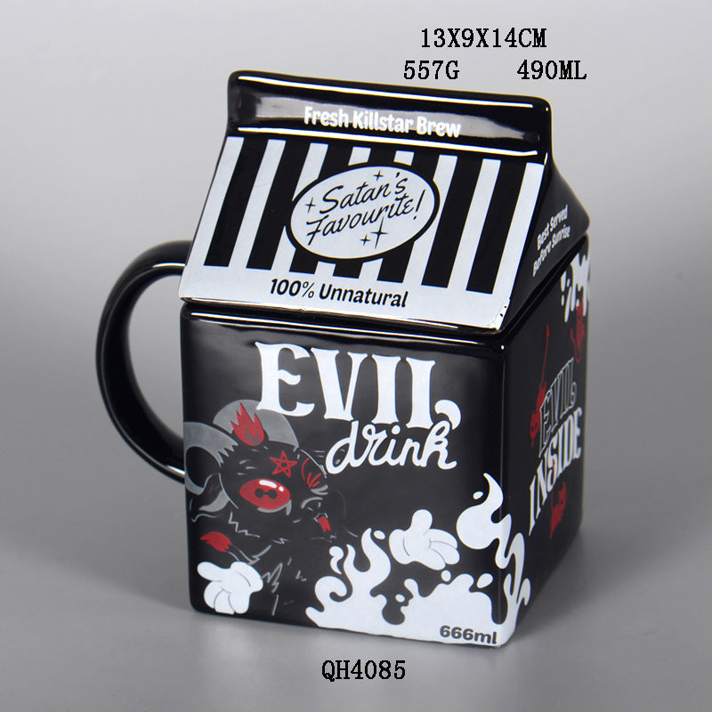 Ceramic Unicorn Halloween Mug
