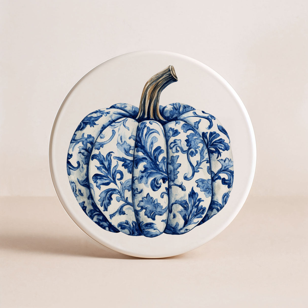 Chinoiserie Halloween Drink Coasters