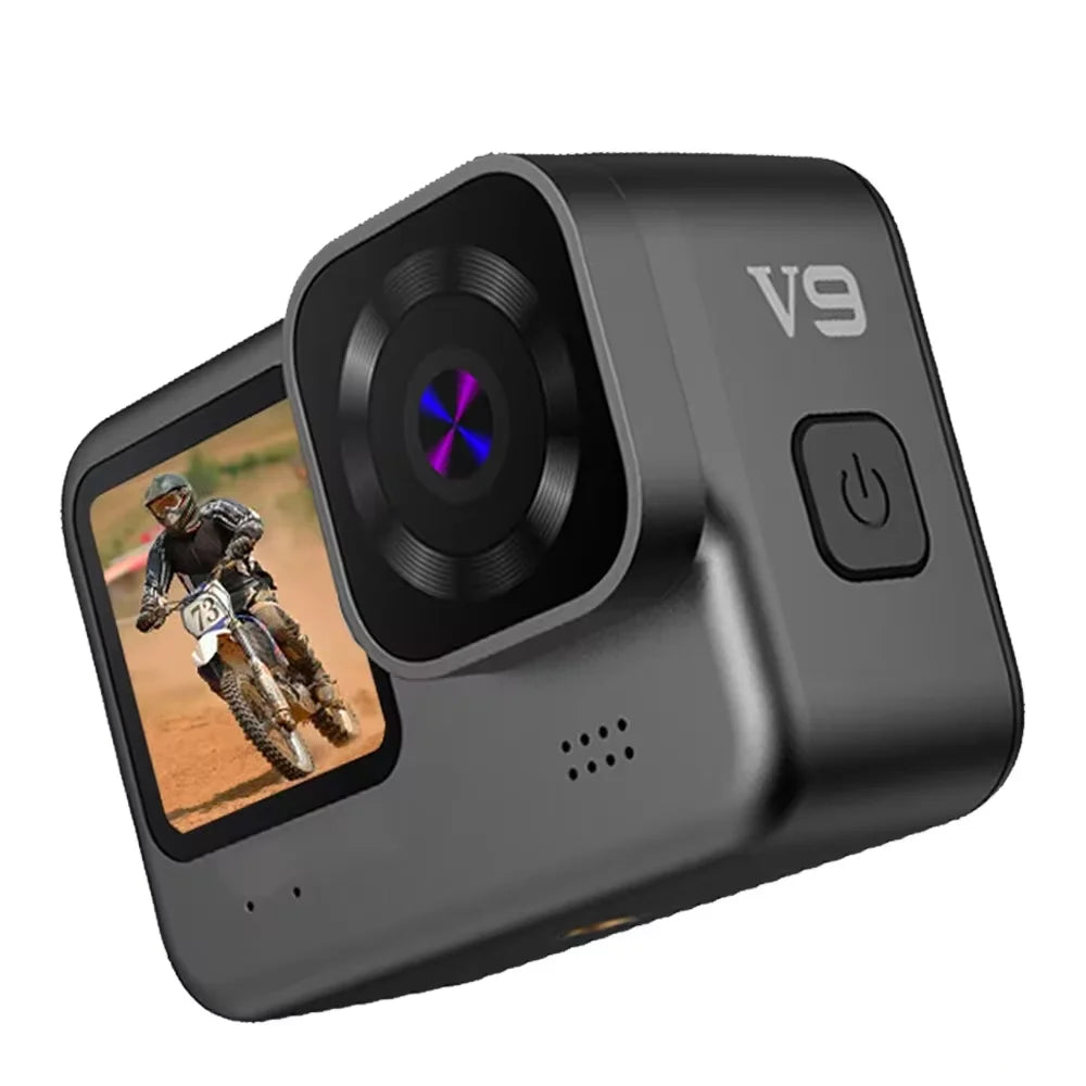 5K Dual-Screen Action Camera, Black