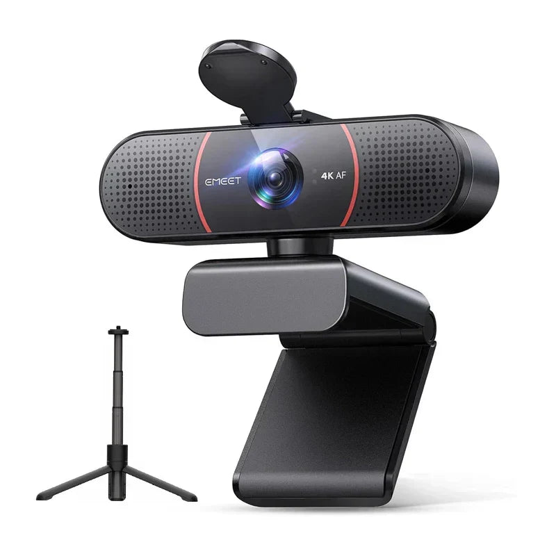 4K USB Autofocus Webcam with Tripod
