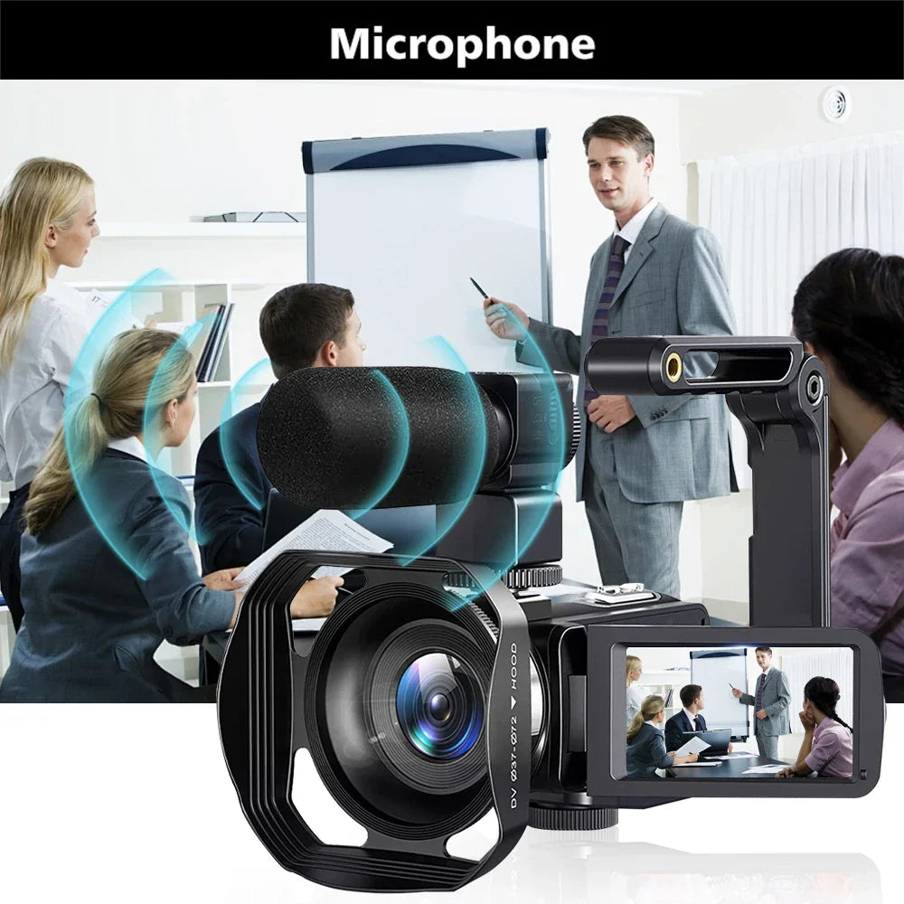 8K Digital Video Camera with 64GB Card