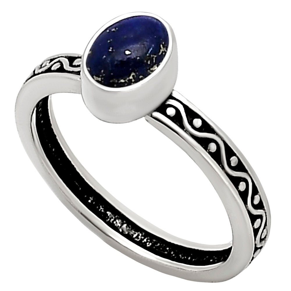 Lapis Lazuli Ring R-1213, Size 5