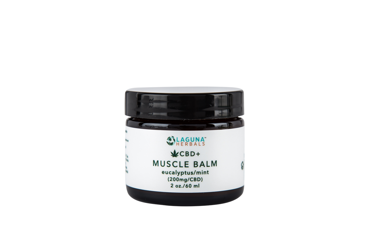 Laguna Herbals CBD Muscle Balm, 2 oz