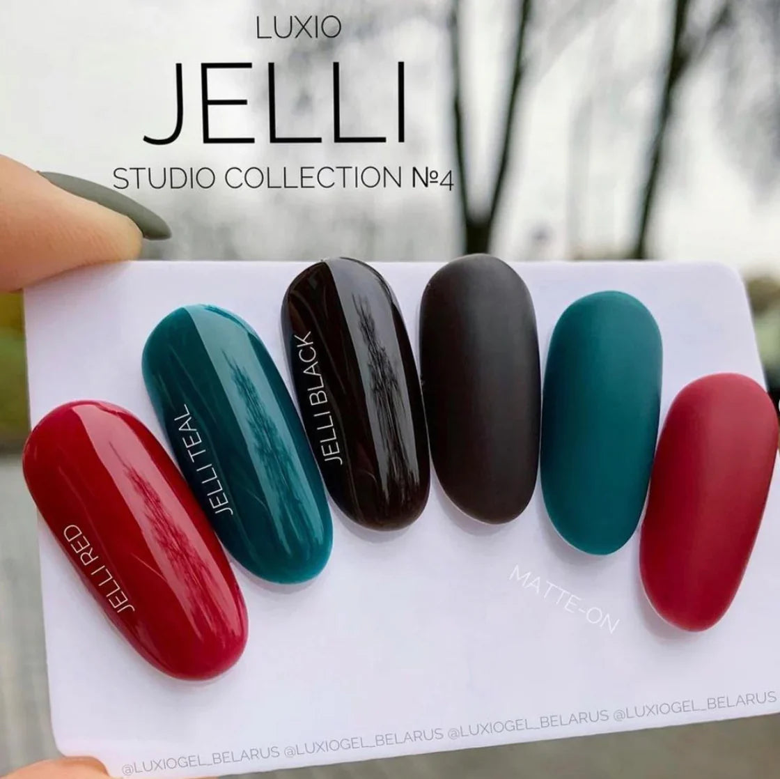Luxio Jelli Red Gel Polish, 15 mL