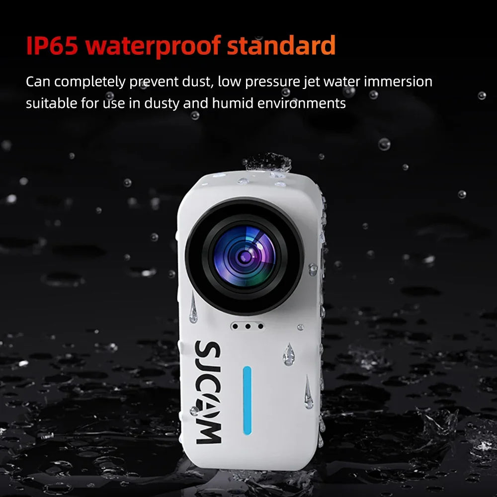 4K Action Camera with Gyro Stabilization, White