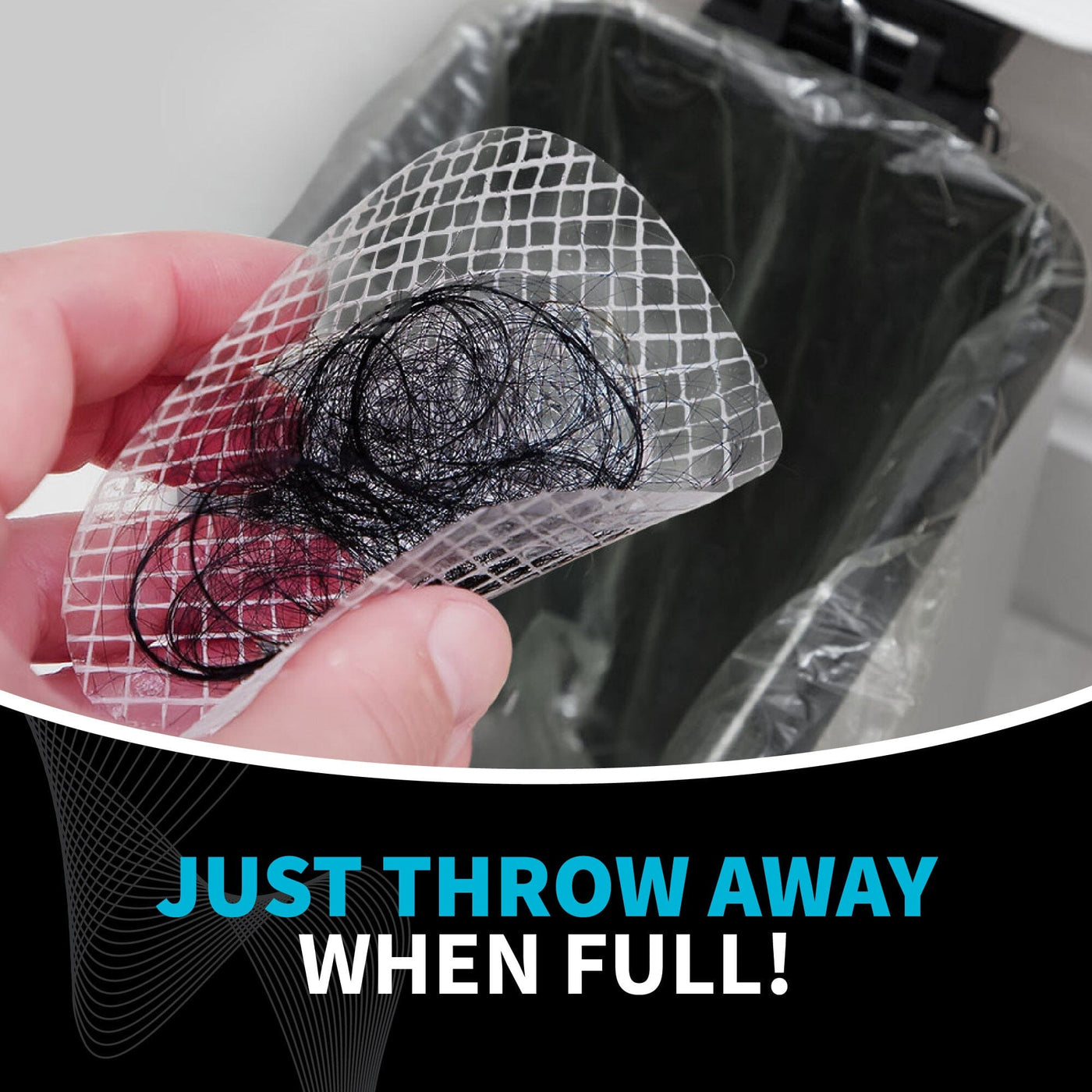 TubShroom Toss Disposable Drain Covers, 26-Pack