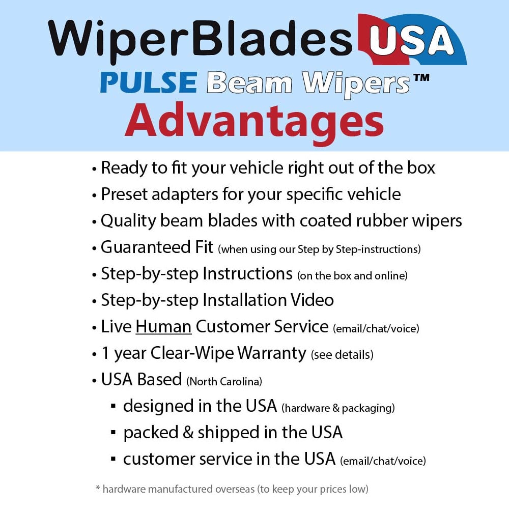 2021 Ram ProMaster 3500 Wiper Blades, Set of 2