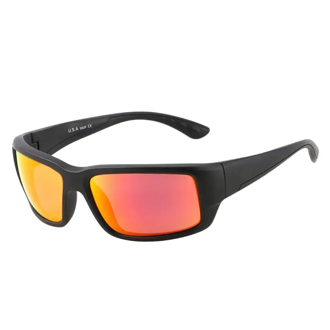 Polarized Rinconcito Sunglasses Lightweight Frames for Cycling, Motorcycle Riding, Fishing & Outdoor Activities with Durable UV Protection