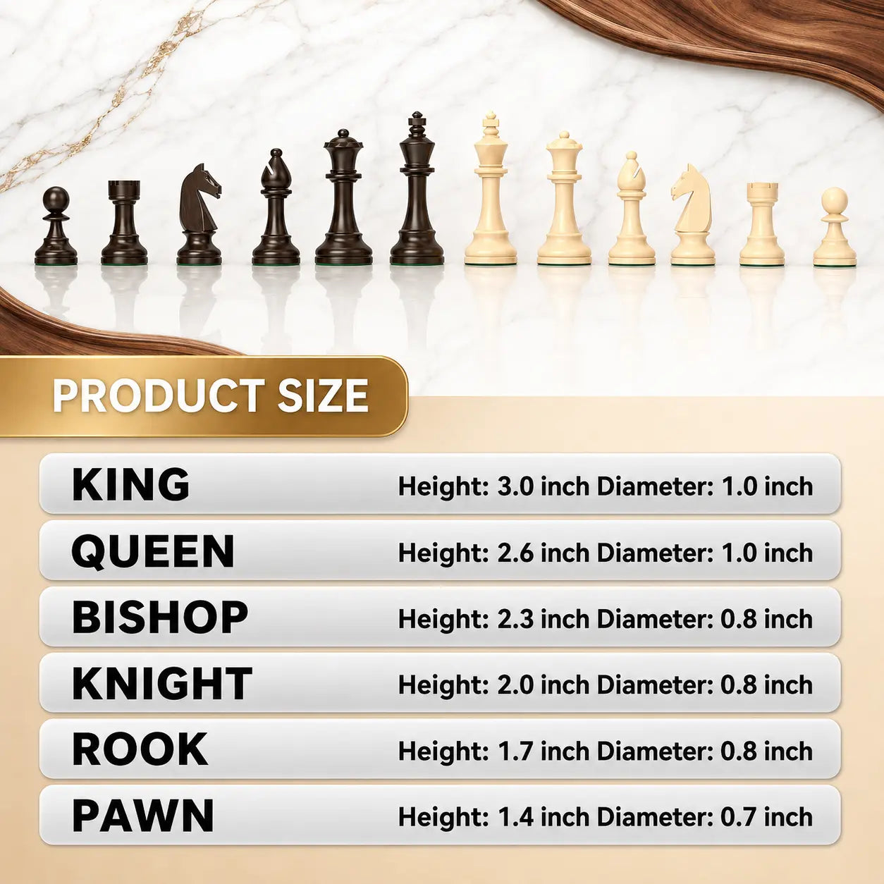 Magnetic Chess Strategy Game Black Walnut Chess Retro Drawer Chess Board