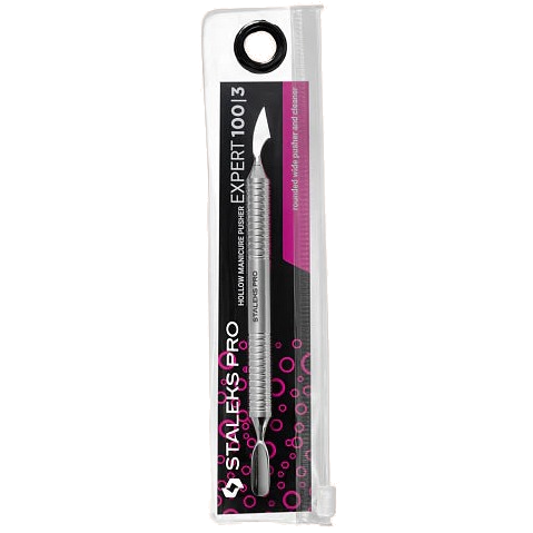 Staleks Expert 100/3 Hollow Cuticle Pusher