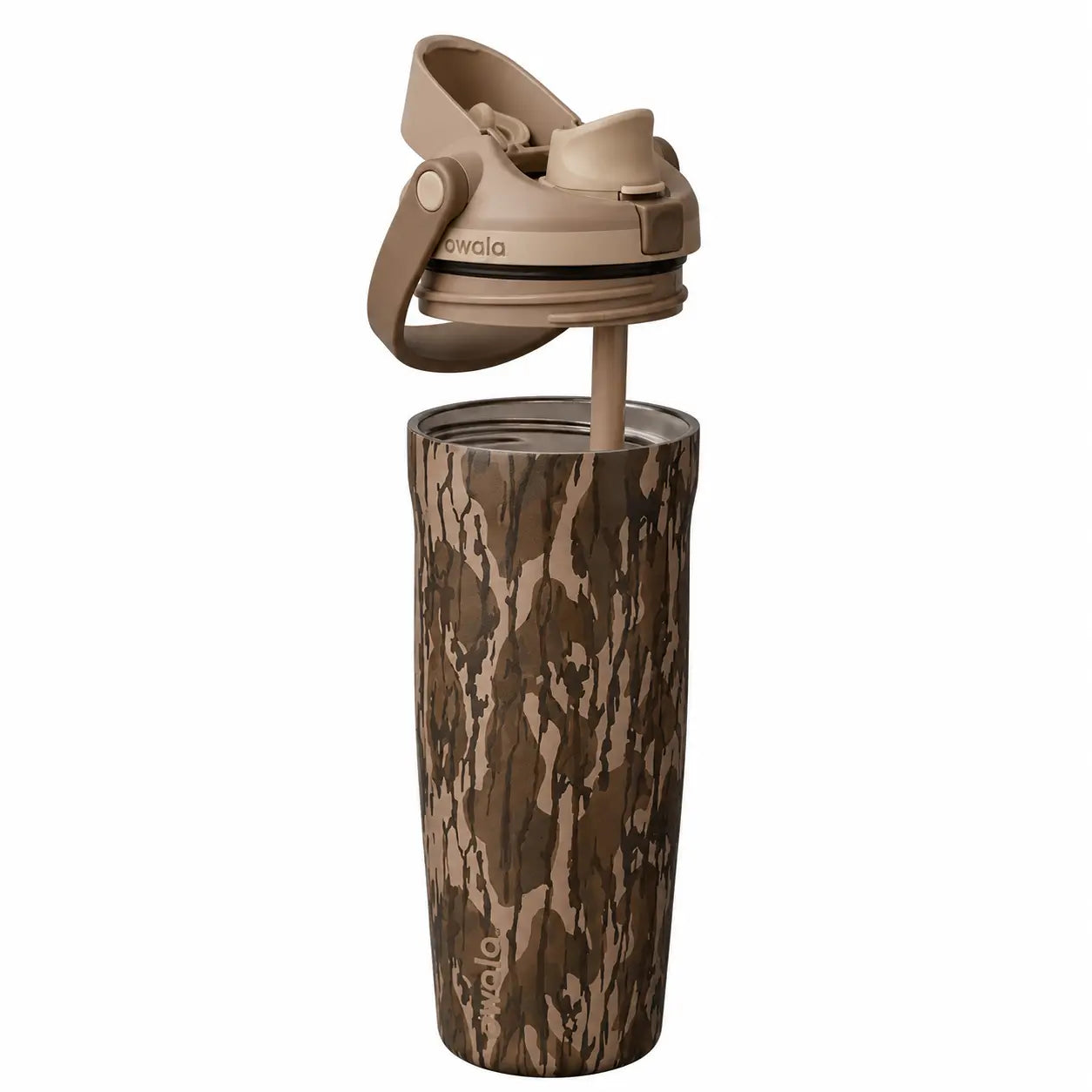 Owala Camo 30Oz Freesip Sway Insulated Stainless Steel Bottle for Hunting, Fishing, Camping, Work & Road Trips