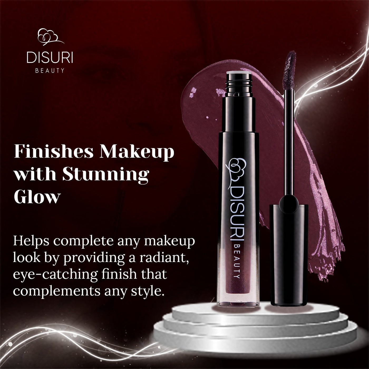 DISURI Glossy Blast Lip Gloss, Harlem M72