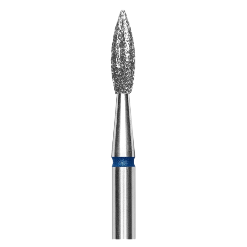 Staleks Pointed Flame Diamond Nail Bit, FA11B023/8