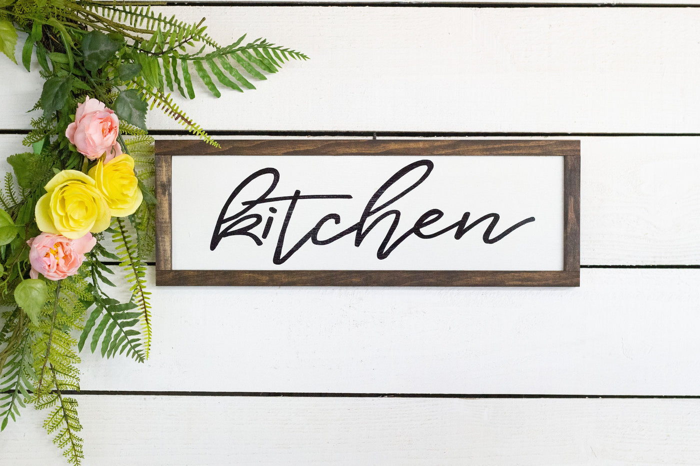 Kitchen Wood Sign