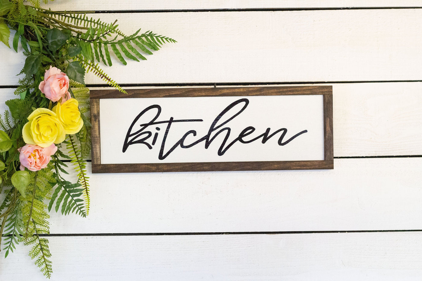 Kitchen Wood Sign