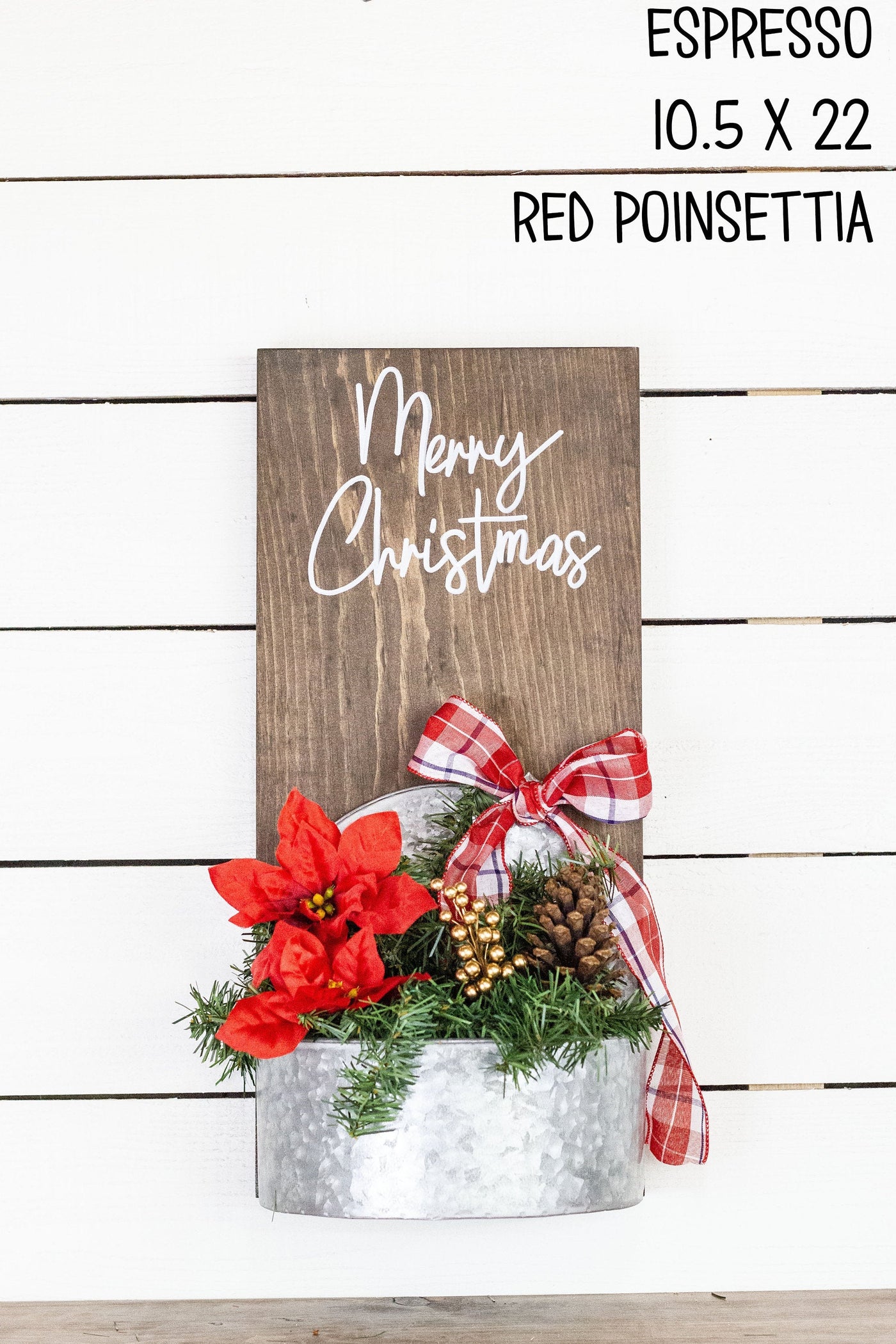 Christmas Decoration Wood Sign
