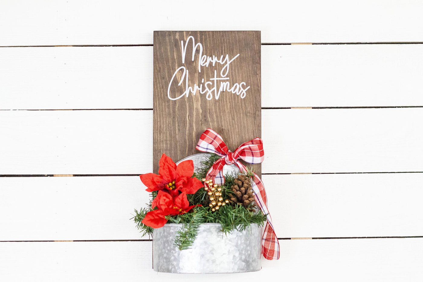 Christmas Decoration Wood Sign
