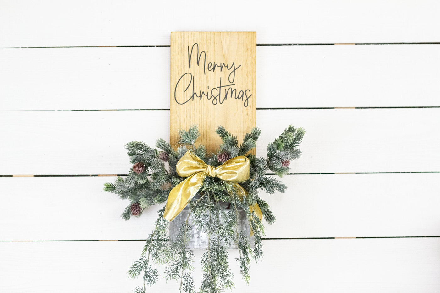 Christmas Decoration Wood Sign