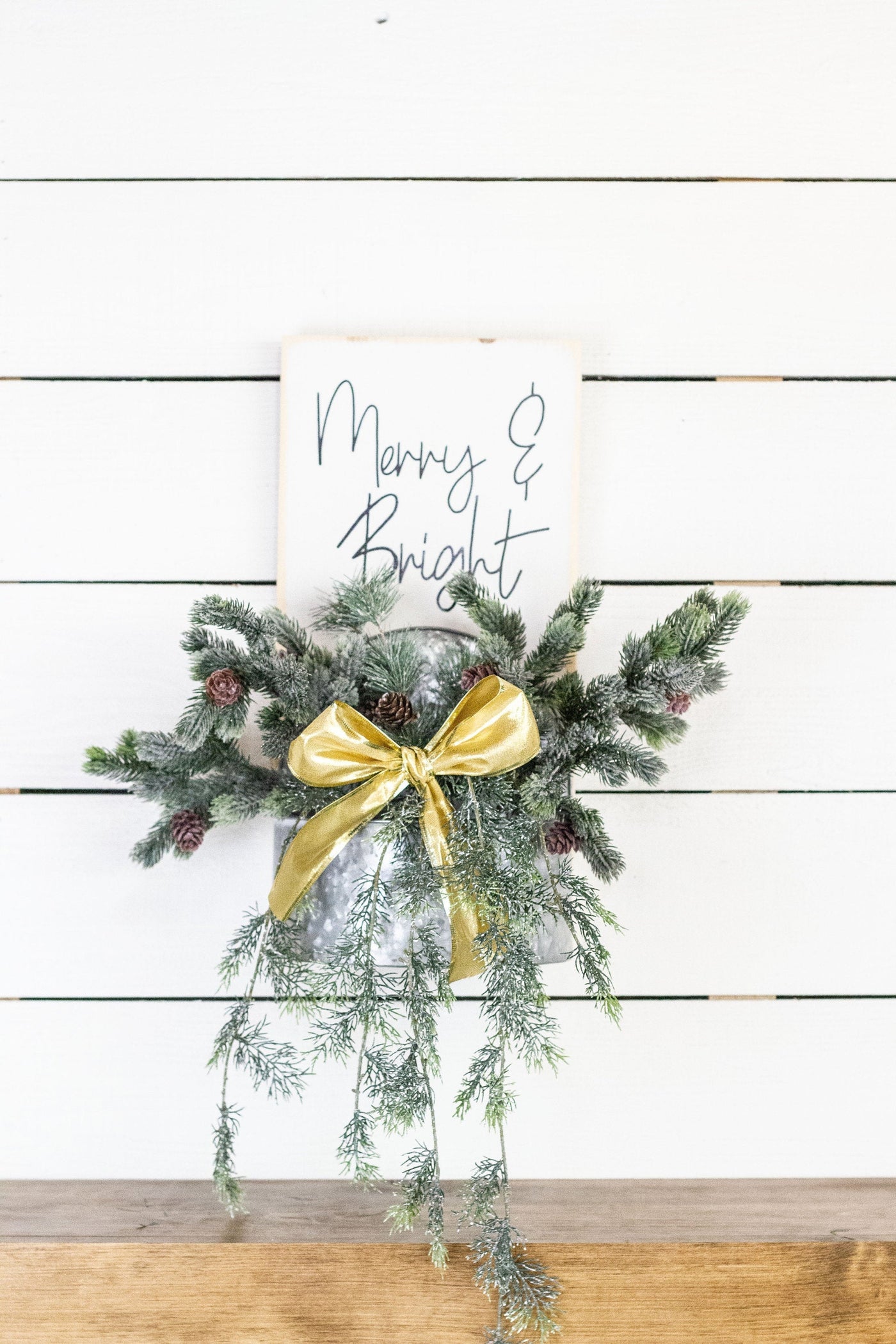 Christmas Decoration Wood Sign