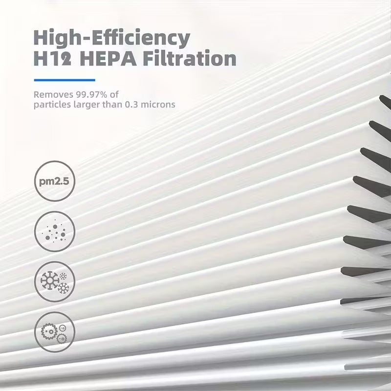 Air Purifier with HEPA & Carbon Filter for Home