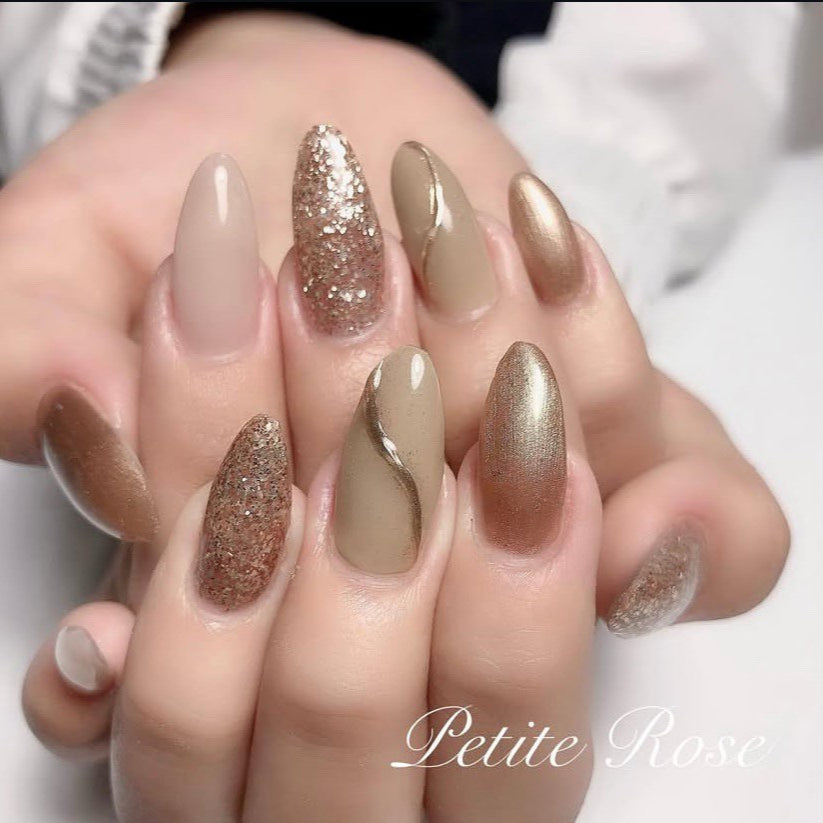 Kokoist E-193 Bronze Spanglitter Gel Color