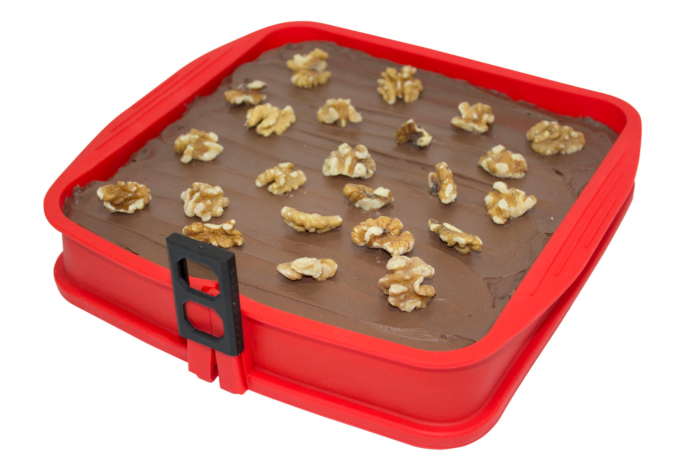 DoughEZ 9 x 9-inch Glass-Bottom Silicone Springform Pan